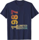 38th Birthday Gift men & women born 1987 turning 38 Year Old T-Shirt - T-Shirt | Navy