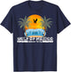 Gulf of Mexico Since 1672 Vintage Beach Gulf of Mexico Retro T-Shirt - T-Shirt | Navy