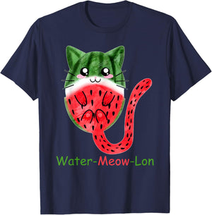 Love Watermelon Women Shirt Watermelon Lovers for kids girls T-Shirt - T-Shirt | Navy