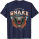 Celebrate Chinese New Year of the Snake 2025 Cobra Men Women T-Shirt - T-Shirt | Navy