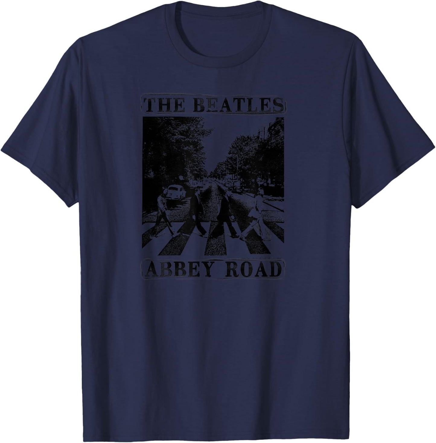 Die Beatles - Abbey Road T-Shirt - T-Shirt | Navy