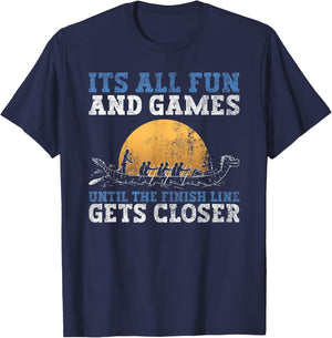 Dragonboat Crew and Dragon Boat Racing T-Shirt - T-Shirt | Navy