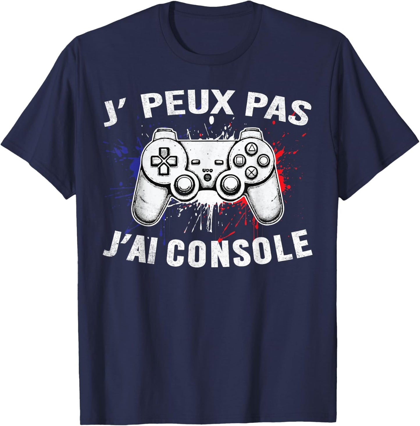 j'peux pas j'ai console controller Video Games Funny 2024/2025 T-Shirt - T-Shirt | Navy