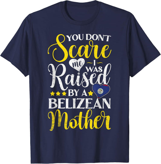 Belize Flag Souvenirs for Belizeans Men & Women T-Shirt - T-Shirt | Navy