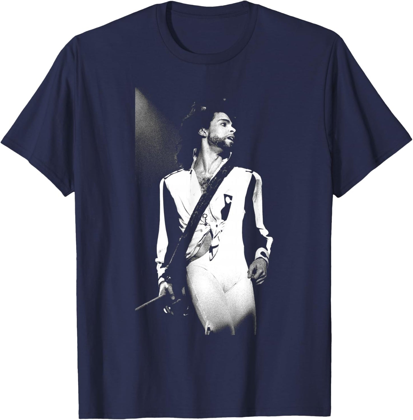 Prince Live Nude Tour Graffiti Bridge Era 1990 T-Shirt - T-Shirt | Navy