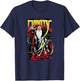 Dungeons & Dragons Wizard Chaotic Evil Poster T-Shirt - T-Shirt | Navy