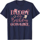 Daddy of The Birthday Cowgirl Rodeo Party 1st B-day Girl T-Shirt - T-Shirt | Navy