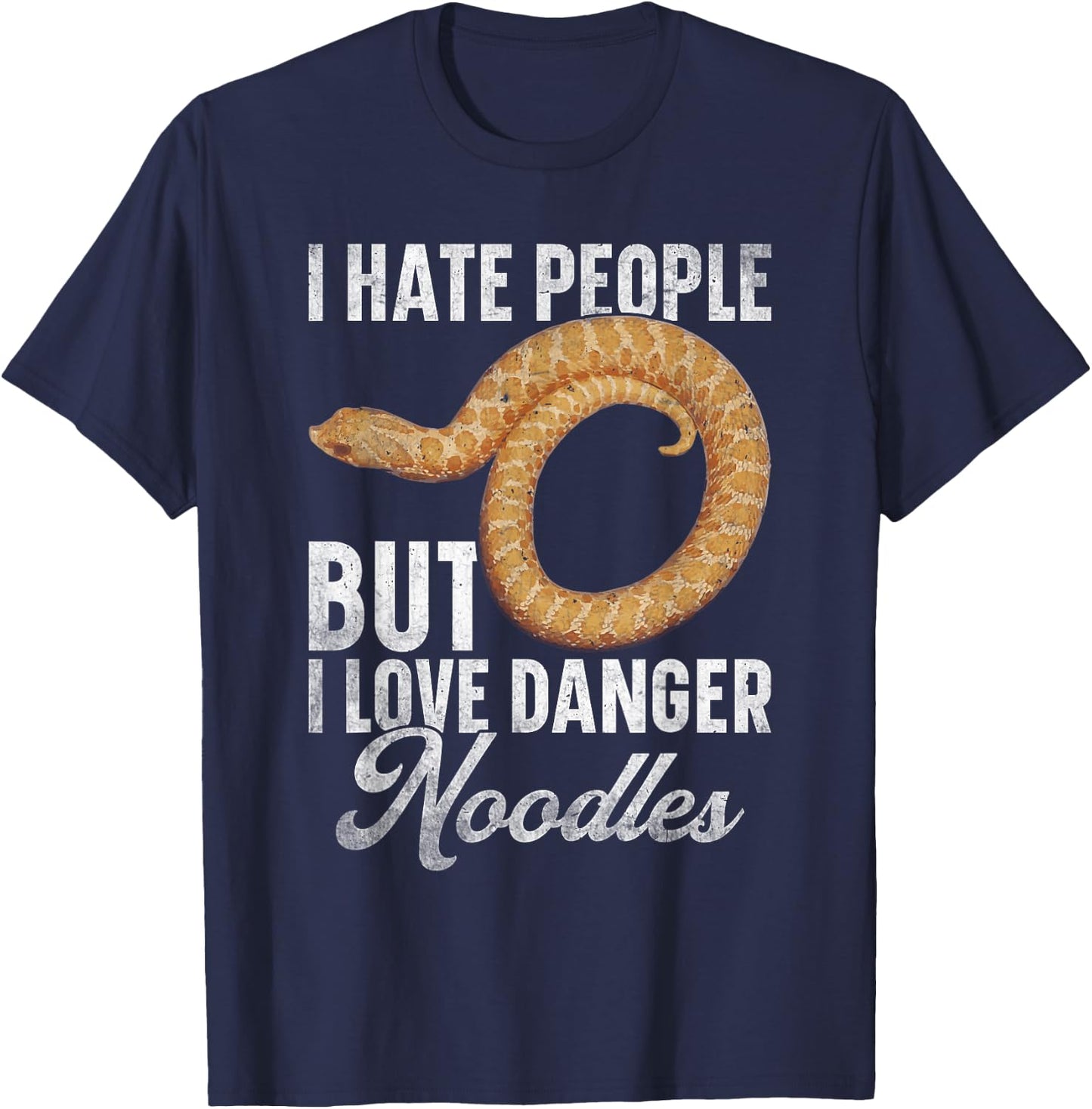 Hognose Snake Hide Stuffed Animal Ring Hognose Snake T-Shirt - T-Shirt | Navy
