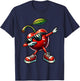 Dabbing Red Cherry Funny Cherry Fruit with Cherries , black T-Shirt - T-Shirt | Navy