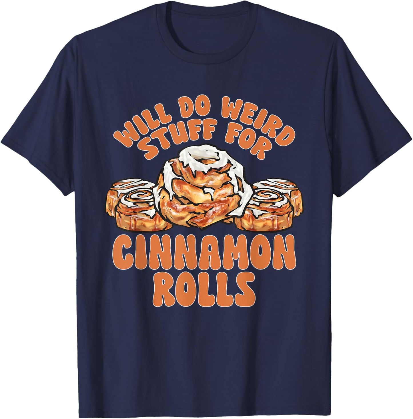 Cinnamon Snail T-Shirt - T-Shirt | Navy