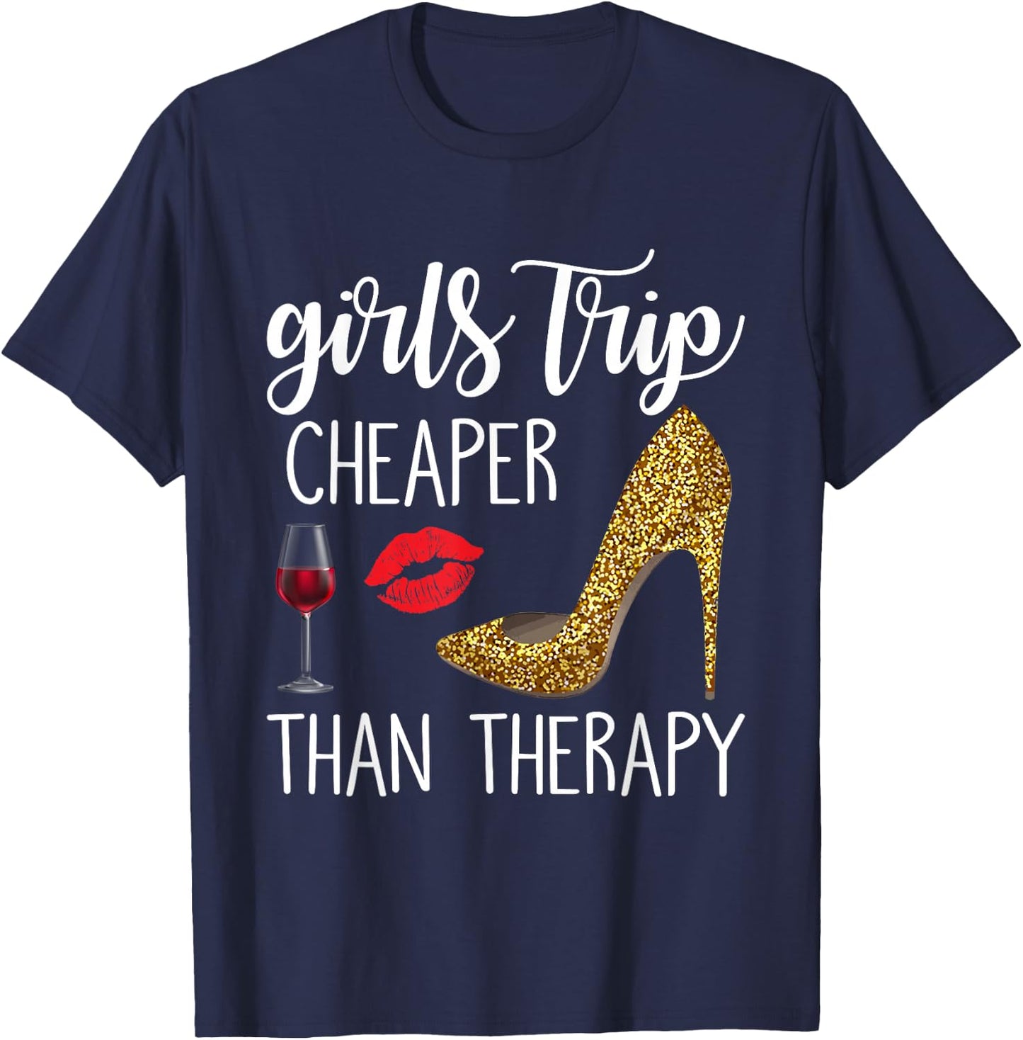 Girls Weekend 2025 Women Girls Trip Travel 2025 T-Shirt - T-Shirt | Navy