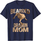 Cool Bearded Dragon Art Girls Bearded Dragon Lover T-Shirt - T-Shirt | Navy