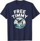 Buckelwal Timmy Walrettung Wismar Timmendorfer Strand Ostsee T-Shirt - T-Shirt | Navy