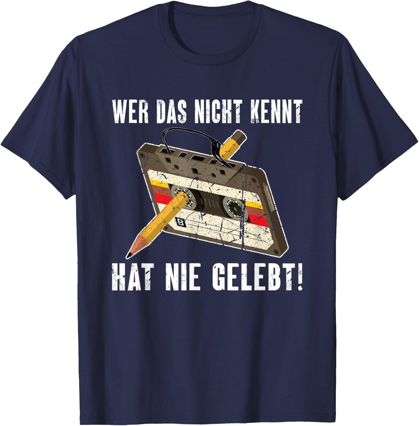 80s Outfit, Men's 90s Outfit, Women's T-Shirt - T-Shirt | Navy