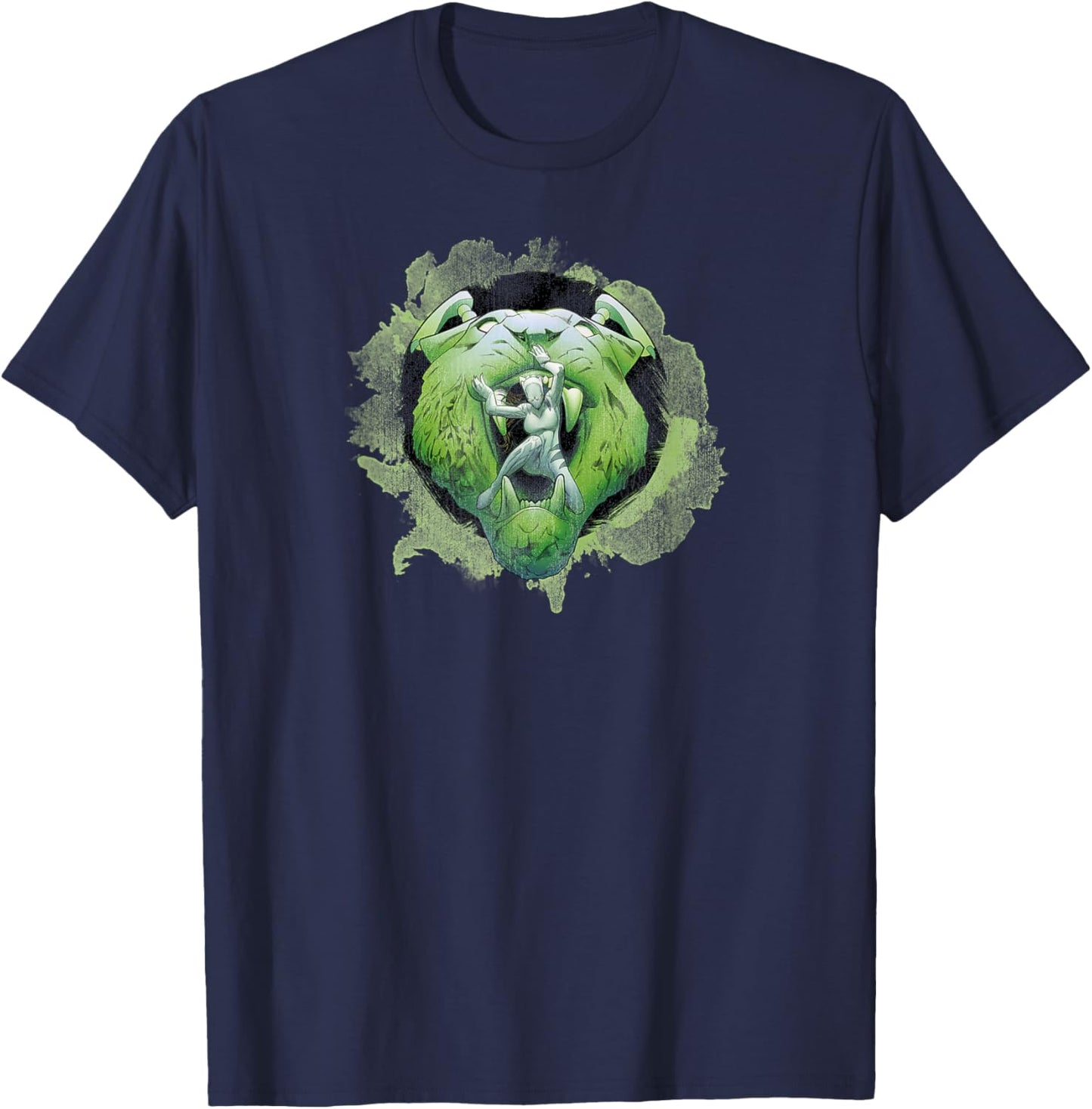 Marvel White Tiger Jaws Of The Enemy Graphic T-Shirt - T-Shirt | Navy