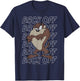 Looney Tunes Taz Back Off Portrait Small T-Shirt - T-Shirt | Navy