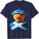 Scottish Pride Scotland Flag Rubber Duck Ducky Duckie T-Shirt - T-Shirt | Navy