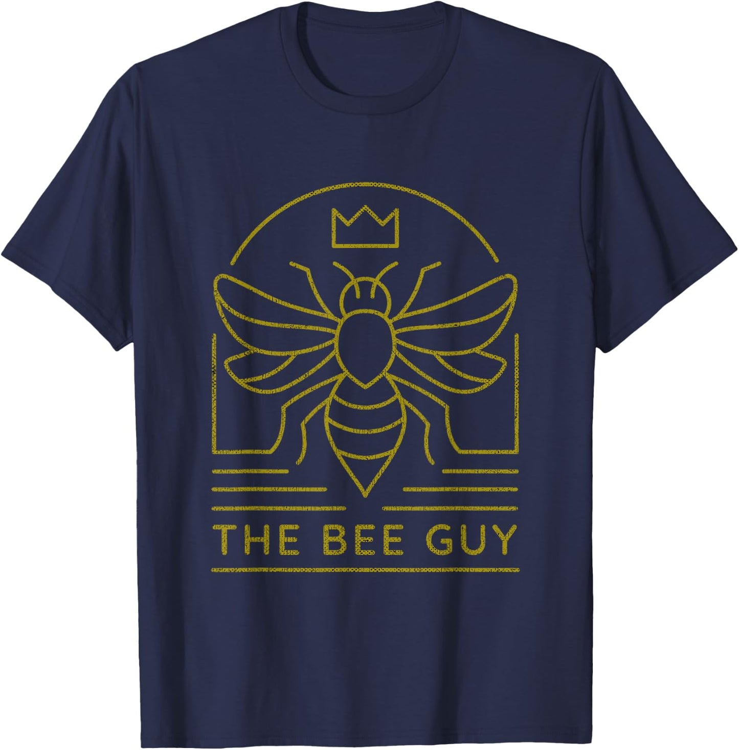 Bee Lover Men Beekeeper Outfit The Bee Guy T-Shirt - T-Shirt | Navy