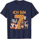 Kinder 7. Geburtstag Waldtiere Wald Tiere Reh Bär Geburtstags T-Shirt - T-Shirt | Navy