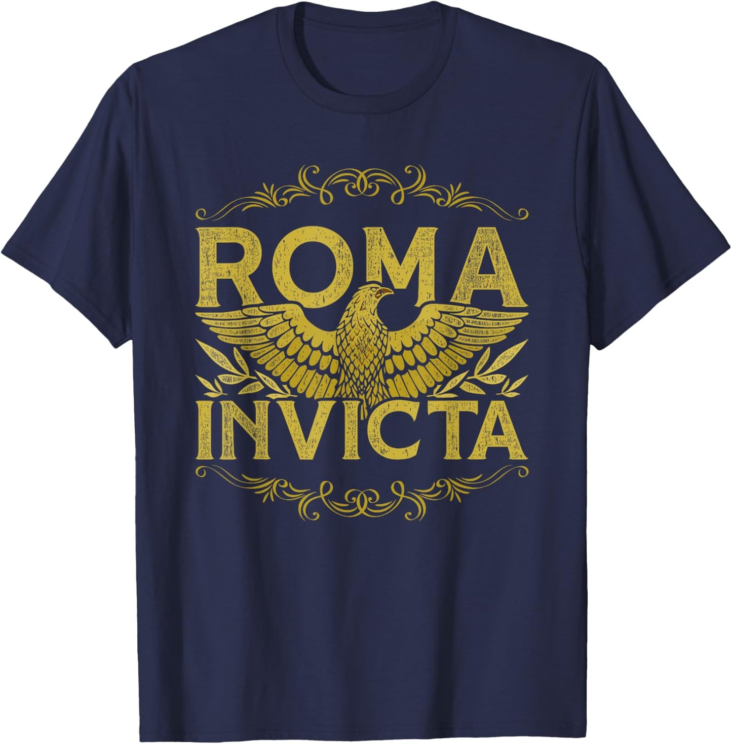 Saturnalia Roma Invicta T-Shirt - T-Shirt | Navy