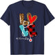 Nurse Shirt NurseLife RN LPN Healthcare Heart Nurse life T-Shirt - T-Shirt | Navy