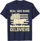 Real Men Raise Cow - Cattle Farmer Breeder Gelbvieh T-Shirt - T-Shirt | Navy