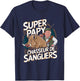 Gift Super Grandpa Boar Hunter Retirement Hunting , Black, S T-Shirt - T-Shirt | Navy