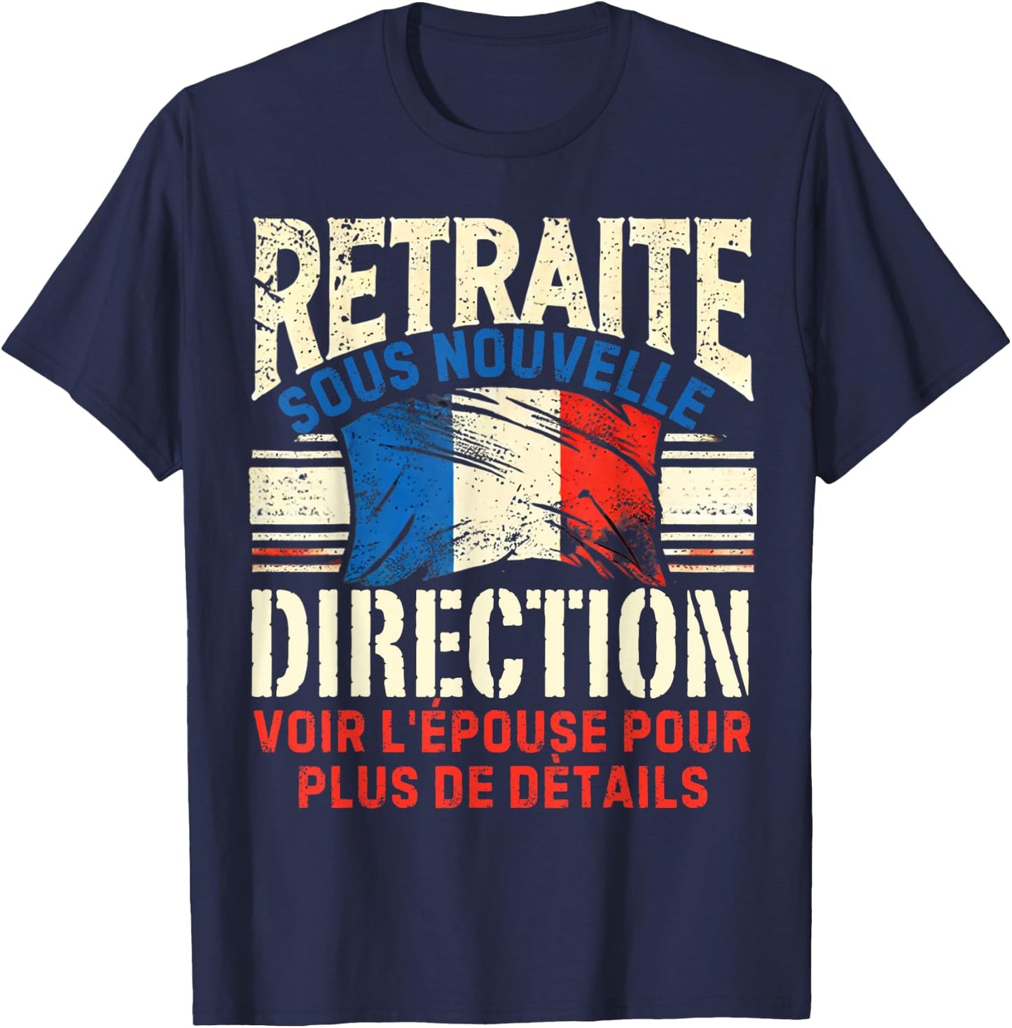 Retirement 2025 Man Retired 2025 , Black, S T-Shirt - T-Shirt | Navy