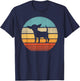 Chihuahua Retro Vintage 60s 70s Sunset Dog Lovers Men Women T-Shirt - T-Shirt | Navy