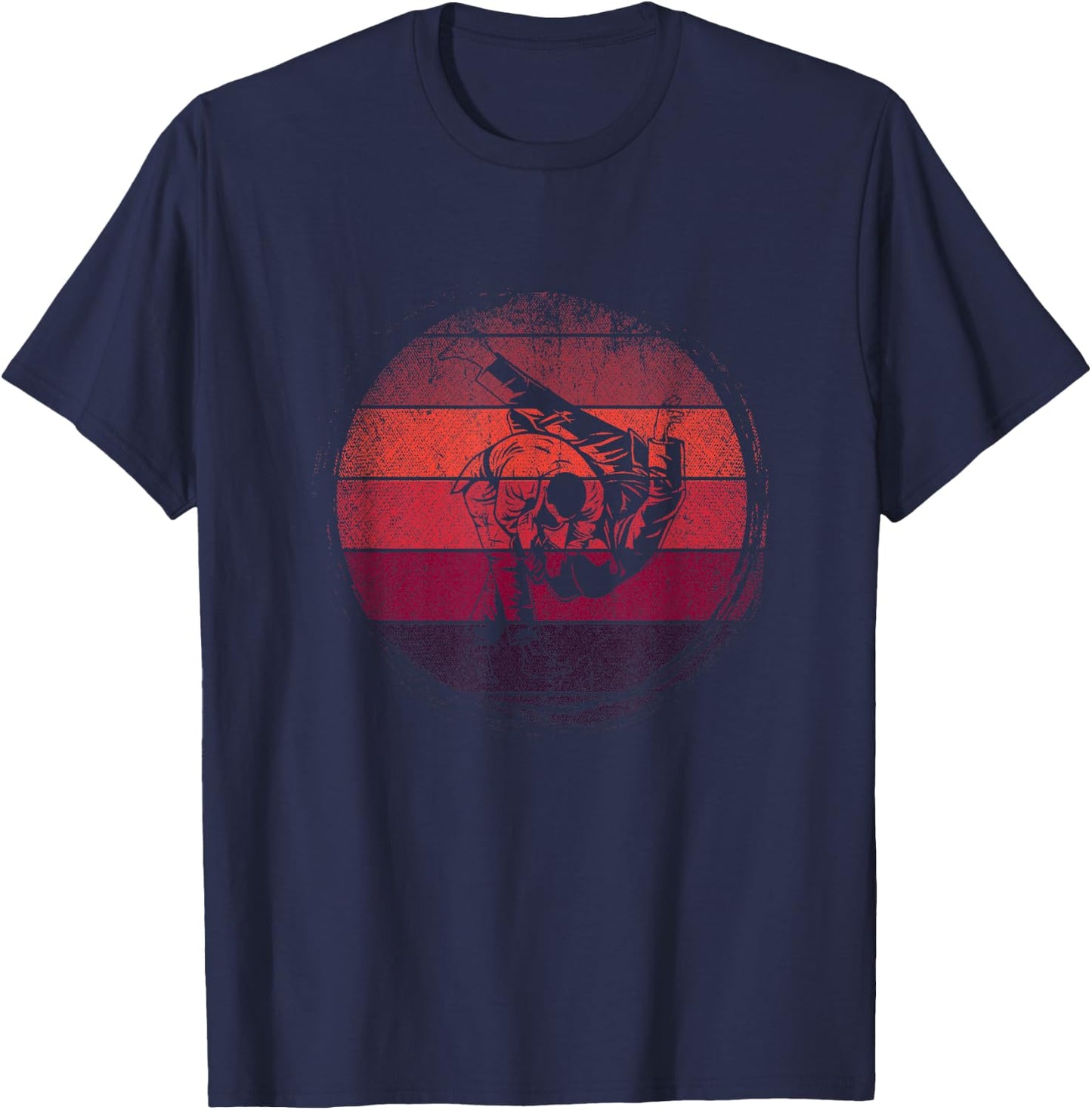 Distressed Judo T-Shirt - T-Shirt | Navy