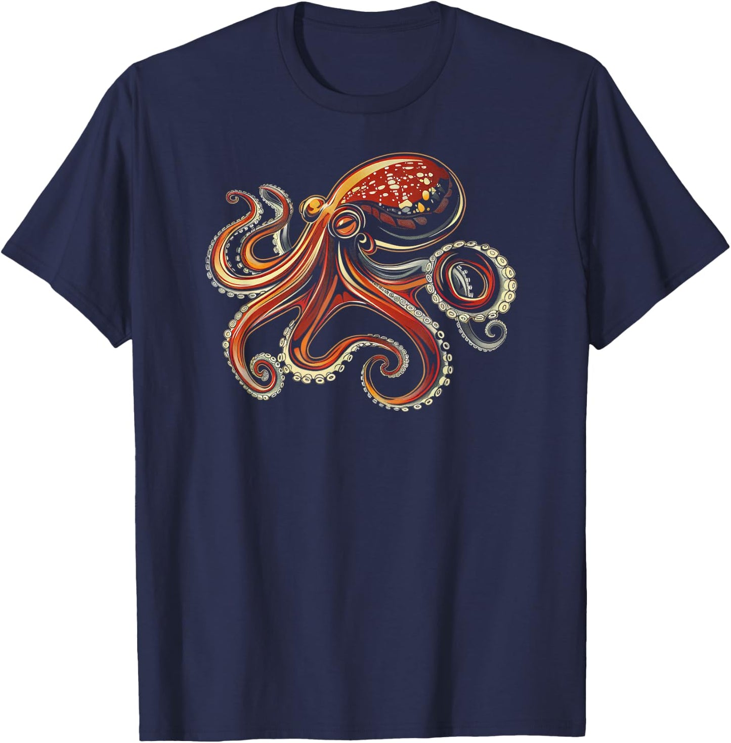 Octopus Shirt / Pathways T-Shirt - T-Shirt | Navy