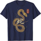 Year of the Snake 2025 Chinese New Year T-Shirt - T-Shirt | Navy
