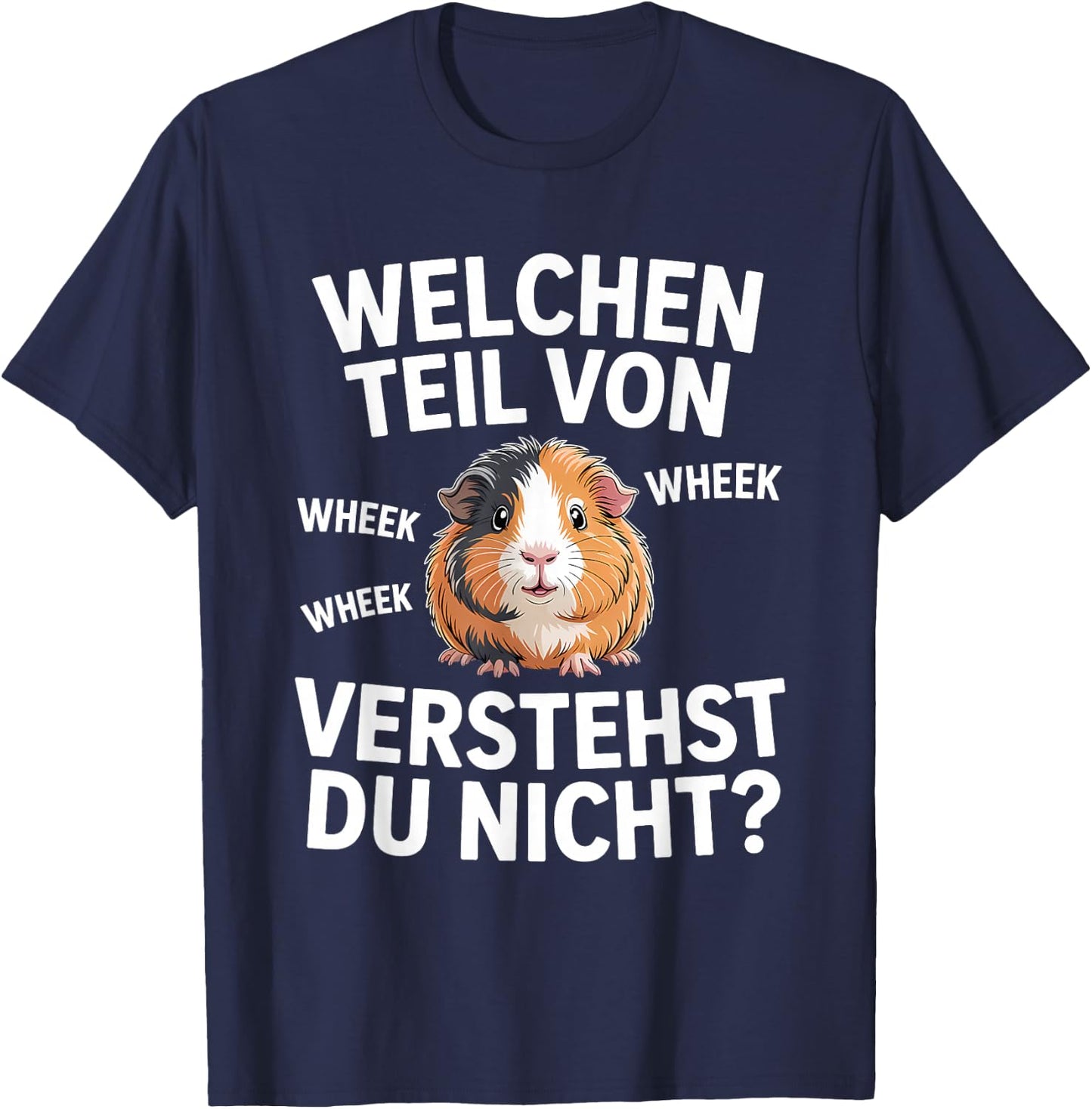 Welchen Teil Von Wheek Meerschweinchen T-Shirt - T-Shirt | Navy