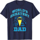Batman Father's Day World's Greatest Dad T-Shirt - T-Shirt | Navy