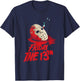 Friday the 13th Jason Mask , black T-Shirt - T-Shirt | Navy