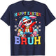 Dabbing Bunny Happy Easter Bruh Meme Bro Boys Kids Teens Kid T-Shirt - T-Shirt | Navy