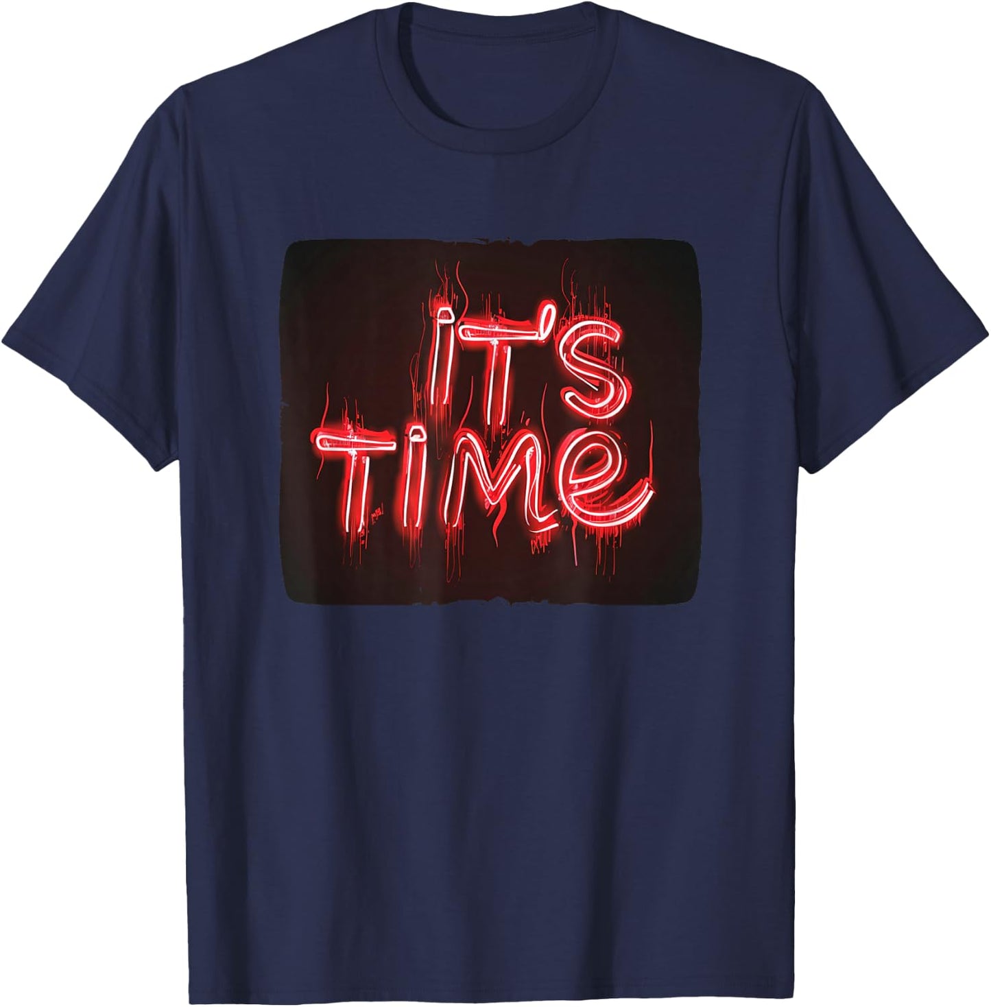 Fun It's Time Costume for All Ages T-Shirt - T-Shirt | Navy