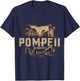 Roman Empire Italy Pompeii Outfit Volcano T-Shirt - T-Shirt | Navy