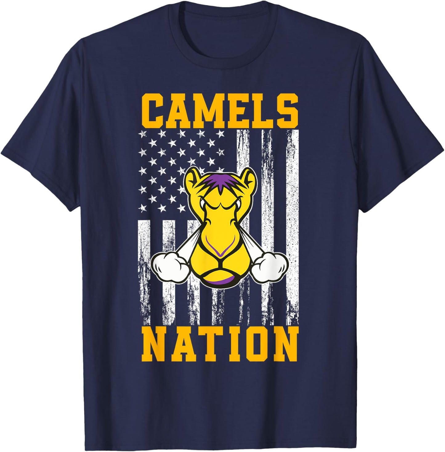 Campbell County Camels Logo Nation HS T-Shirt - T-Shirt | Navy