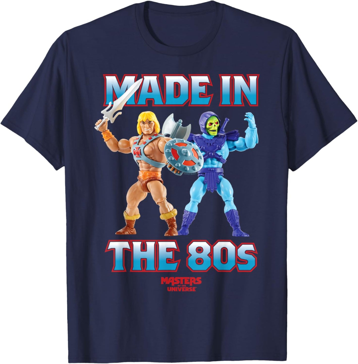 Masters of The Universe Made in the 80s T-Shirt - T-Shirt | Navy