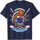 Thanksgiving Ice Hockey Turkey Day Sport Men Boys Kids T-Shirt - T-Shirt | Navy