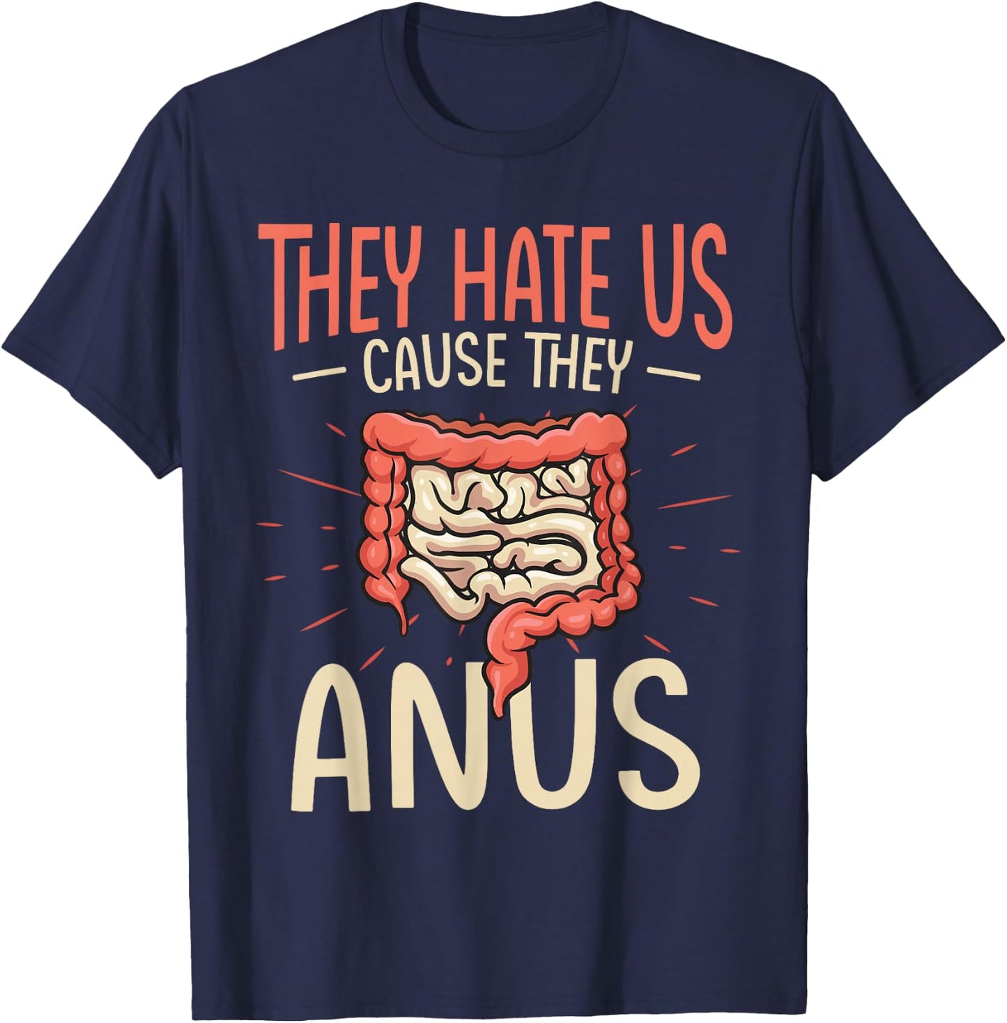 Gastroenterology Nurse Endoscopy Colonoscopy T-Shirt - T-Shirt | Navy