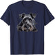 Lazy Kerry blue terrier T-Shirt - T-Shirt | Navy