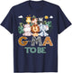 Soon To Be G-Ma Jungle Animal Safari Gender Reveal T-Shirt - T-Shirt | Navy