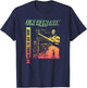 Jimi Hendrix Brings the Roof Down T-Shirt - T-Shirt | Navy