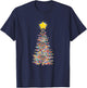 Christmas Tree , Funny Christmas Gift T-Shirt - T-Shirt | Navy