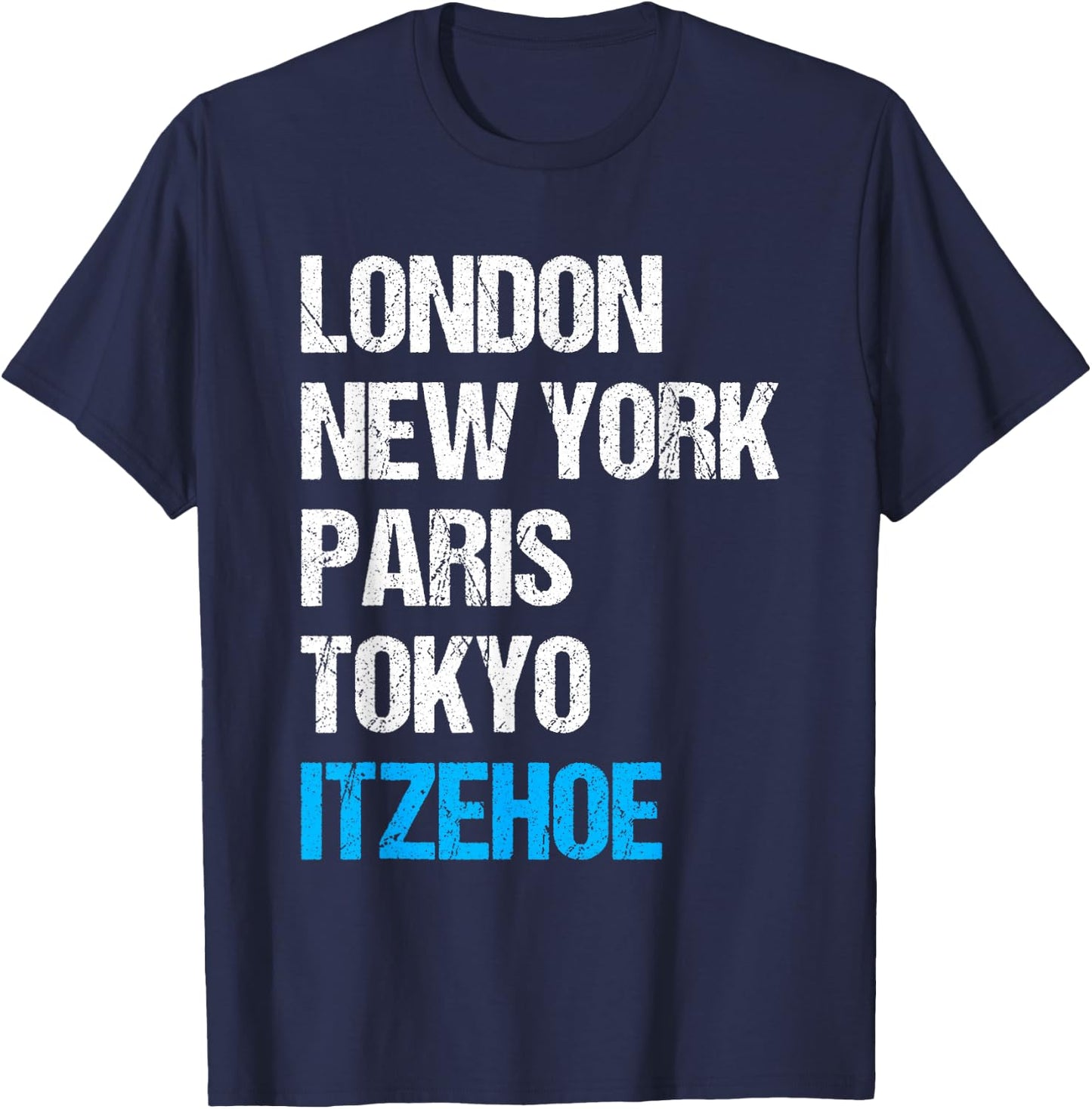 Itzehoe Itzehoer Souvenir T-Shirt - T-Shirt | Navy