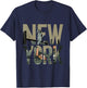 New York Freiheitsstatue T-Shirt - T-Shirt | Navy