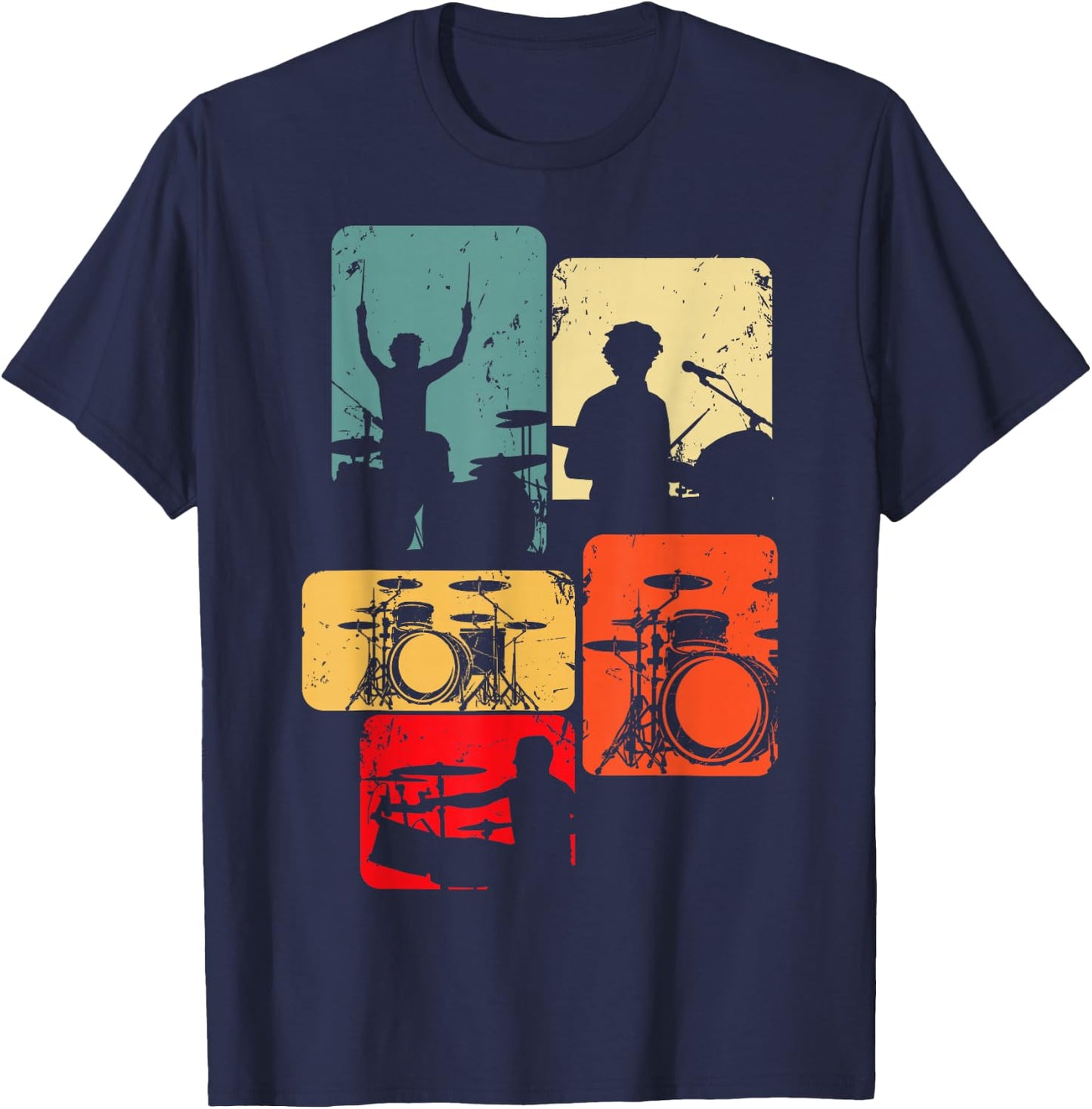 Drummer Children's Boys' , black T-Shirt - T-Shirt | Navy
