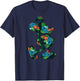 Disney - Tropical Mickey Print T-Shirt - T-Shirt | Navy